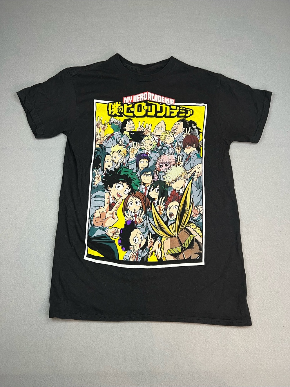 My Hero Academia black graphic T-Shirt size small